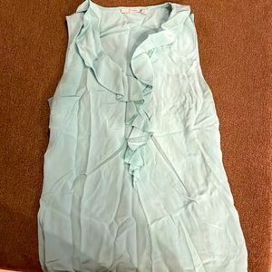 Tiffany blue work shirt Halogen